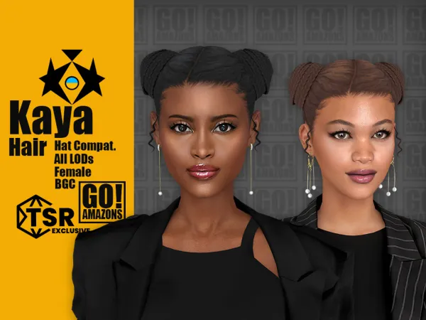 Maxis Match KAYA by goamazons - The Sims 4 Custom Content