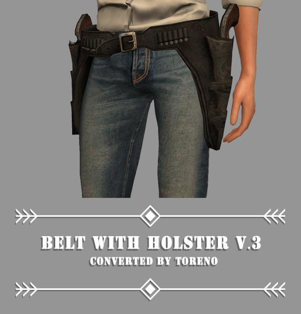 Mix Revolver_Two_Holder by simsfinds - The Sims 4 Custom Content