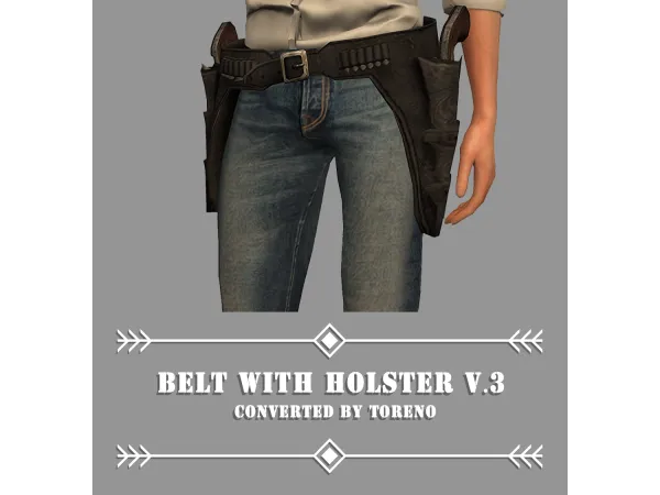 Mix Revolver_Two_Holder - The Sims 4 Custom Content