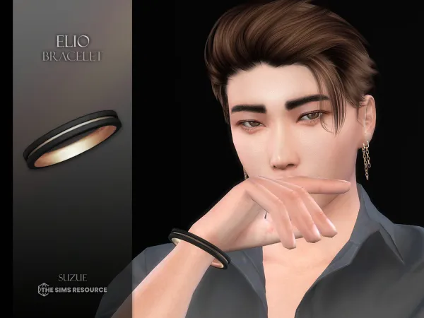Alpha Elio Bracelet - The Sims 4 Custom Content