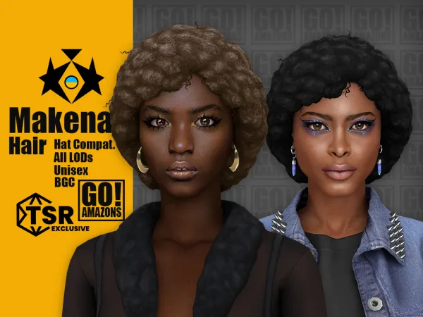 Maxis Match MAKENA - The Sims 4 Custom Content