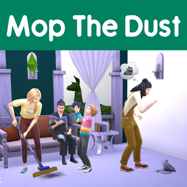 Maxis Match Mop the Dust by simsfinds - The Sims 4 Custom Content