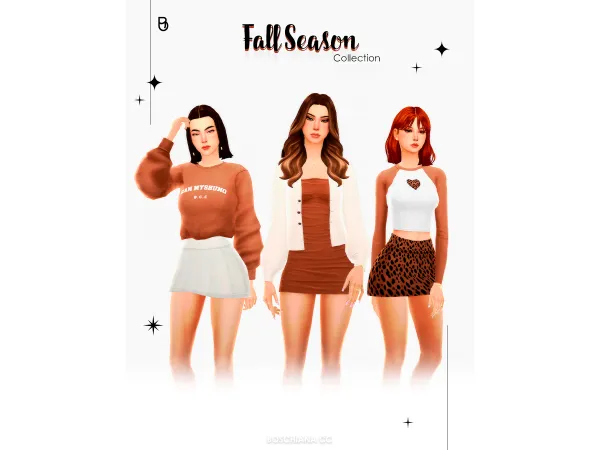 Maxis Match FALL SEASON - The Sims 4 Custom Content
