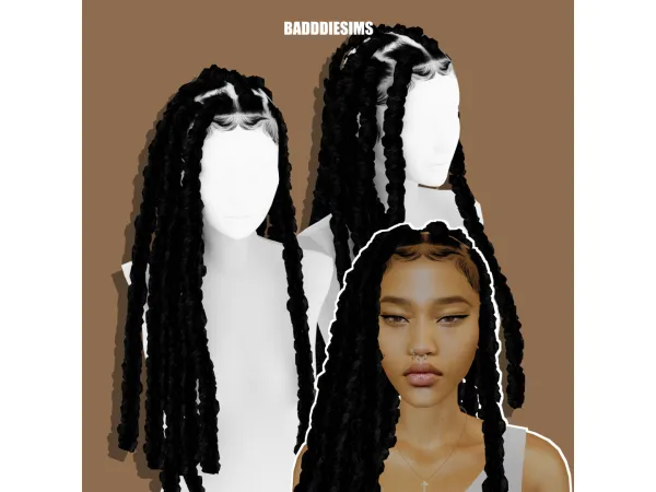 Alpha JUMBO STYLE v1 by BADDDIESIMS - The Sims 4 Custom Content