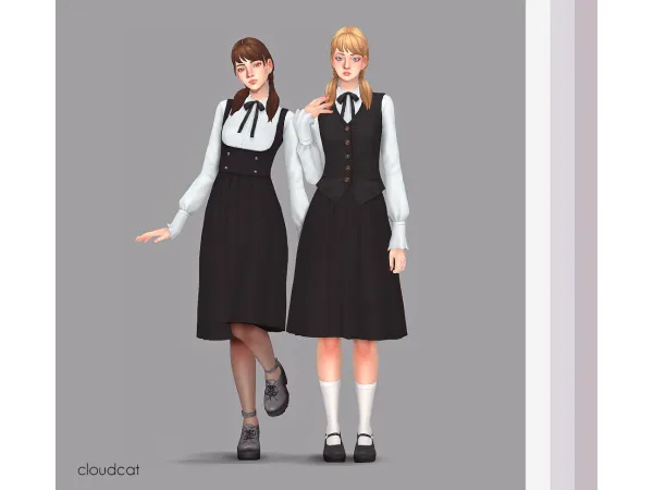 Maxis Match Memoir Set by cloudcat - The Sims 4 Custom Content