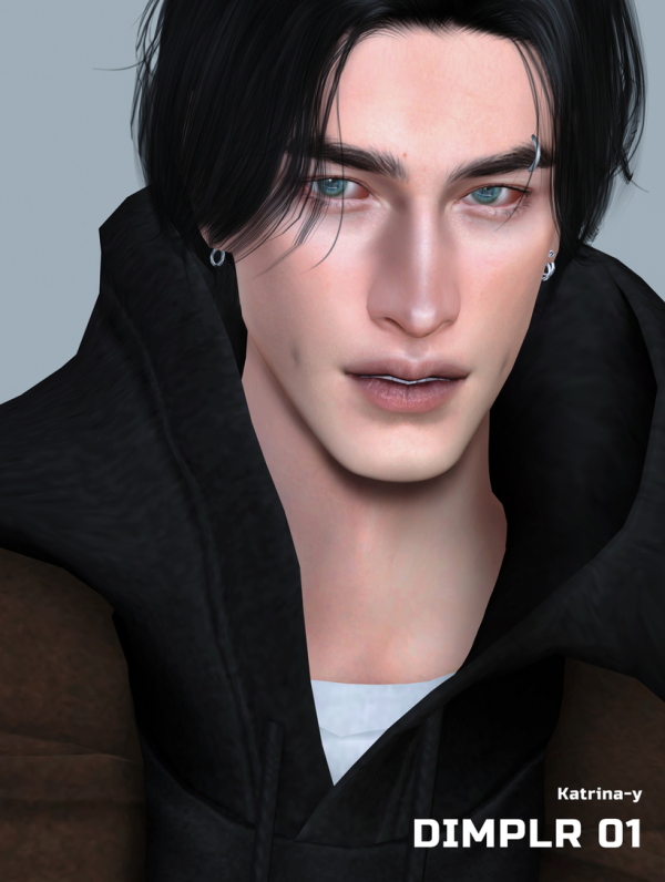 Alpha [KAT]DIMPLR 01 by katrina-y - The Sims 4 Custom Content