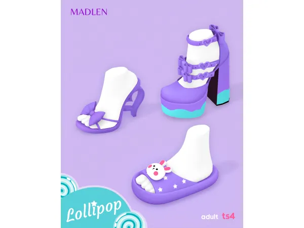 Maxis Match Lollipop Collection by Madlen - The Sims 4 Custom Content