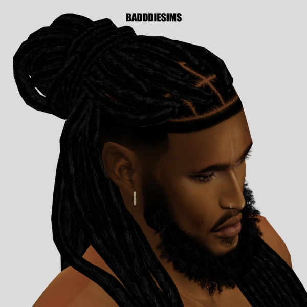 Alpha ELIJAH LOCS by simsfinds - The Sims 4 Custom Content