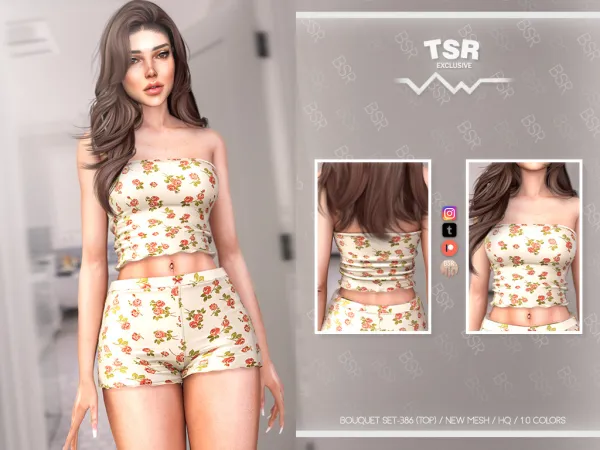 Alpha BOUQUET SET 386 BD1053 BD1054 by busratr - The Sims 4 Custom Content