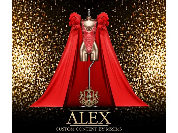 Alpha ALEX by MSSIMS - The Sims 4 Custom Content