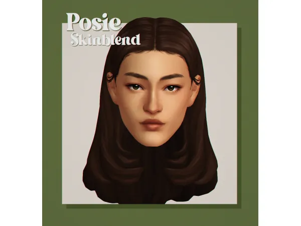 Maxis Match Posie Skinblend by - The Sims 4 Custom Content