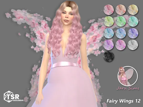 Mix Fairy Wings 12 - The Sims 4 Custom Content