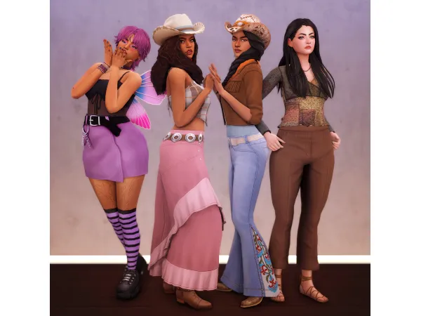 Maxis Match Youtube Sims Dump (June September 2023) by Nika Tyler - The Sims 4 Custom Content