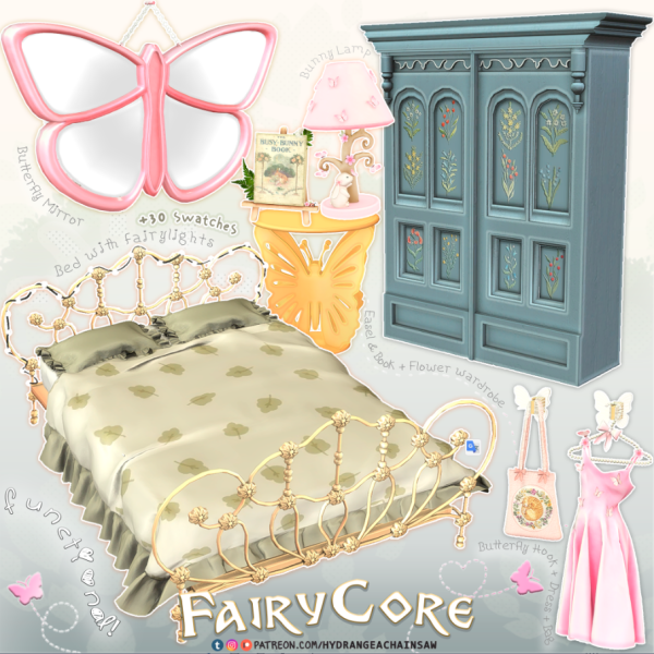 Mix FairyCore by hydrangeachainsaw - The Sims 4 Custom Content