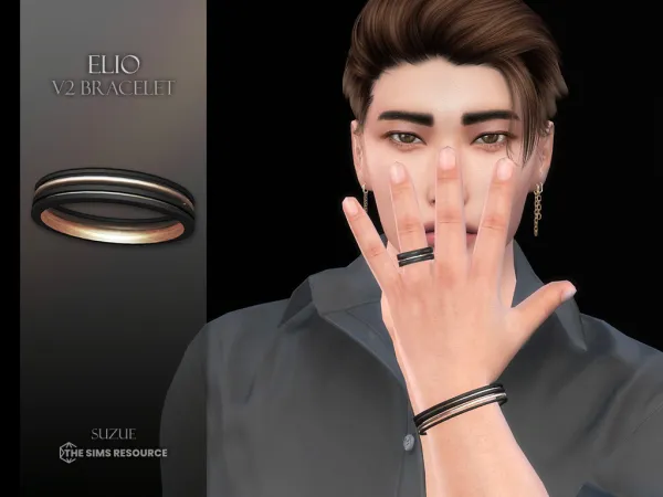 Alpha Elio V2 Bracelet - The Sims 4 Custom Content