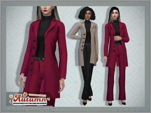 Mix Autumn 2023 Collection - The Sims 4 Custom Content