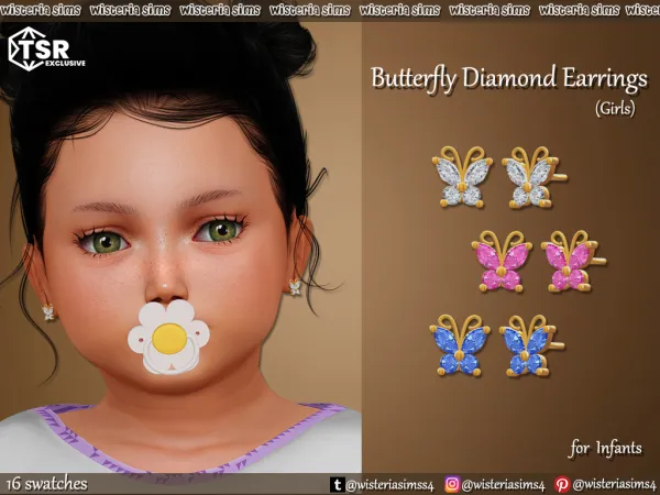 Alpha Cute Jewelry for your Girls - The Sims 4 Custom Content