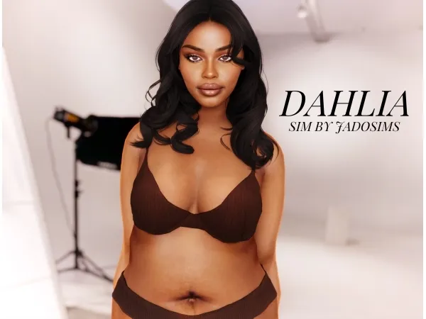 Alpha Dahlia (Sim) - The Sims 4 Custom Content