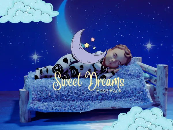 Mix Sweet Dreams Pose Pack by Fatal Rose Creations - The Sims 4 Custom Content