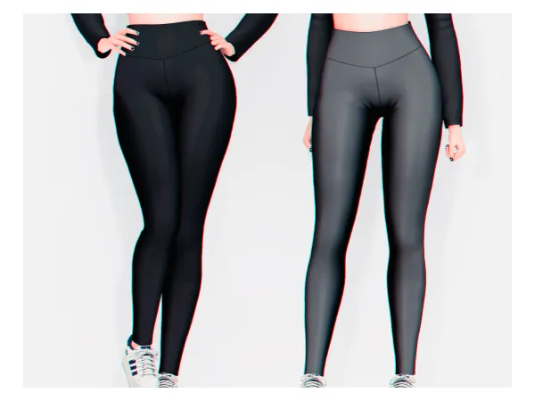 Alpha Cake Legging Pants - The Sims 4 Custom Content