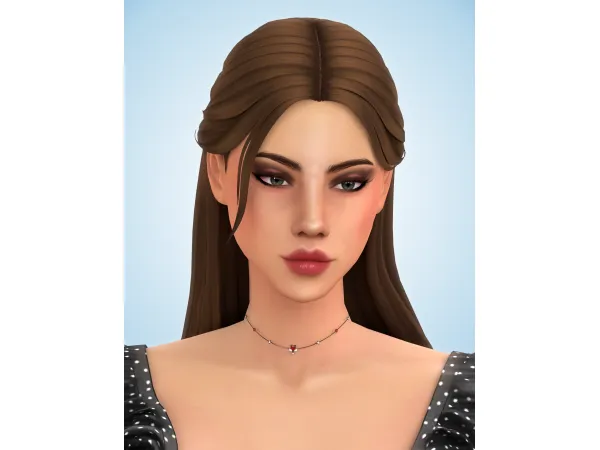Maxis Match Mable Hair The Simmer by Aladdin - The Sims 4 Custom Content