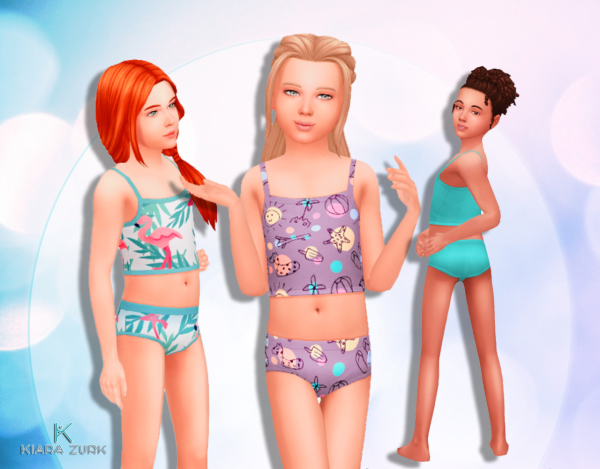 Maxis Match SP44 Bikini for Girls by simsfinds - The Sims 4 Custom Content
