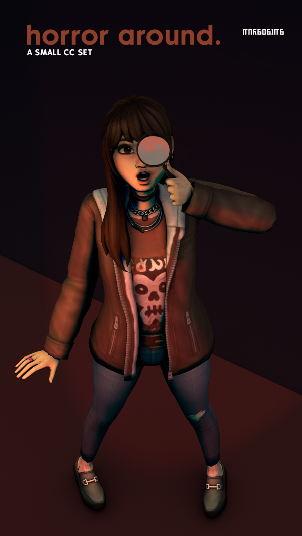 Maxis Match horror around by simsfinds - The Sims 4 Custom Content