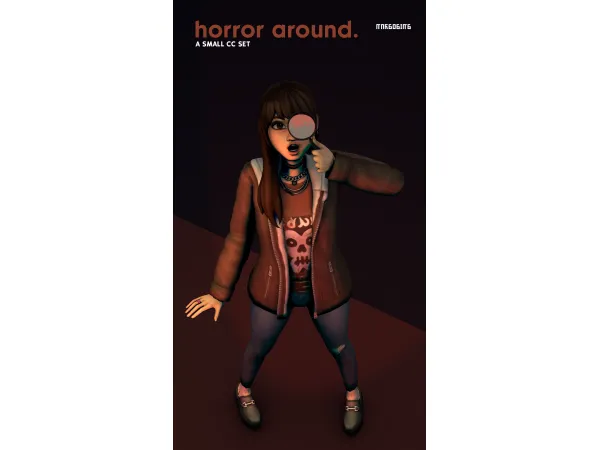 Maxis Match horror around by marso - The Sims 4 Custom Content