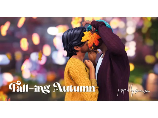 Mix Fall ing Autumn by simmireen - The Sims 4 Custom Content