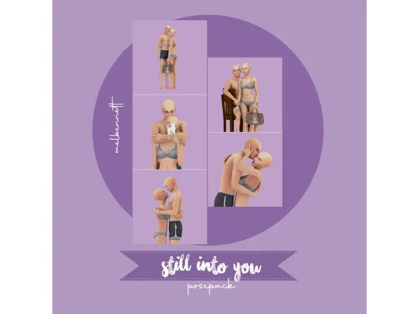 Mix Still Into You Posepack - The Sims 4 Custom Content