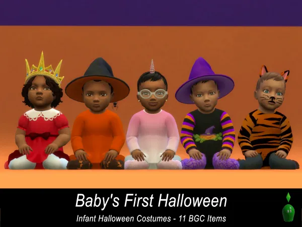 Maxis Match Baby's First Halloween by Cas - The Sims 4 Custom Content