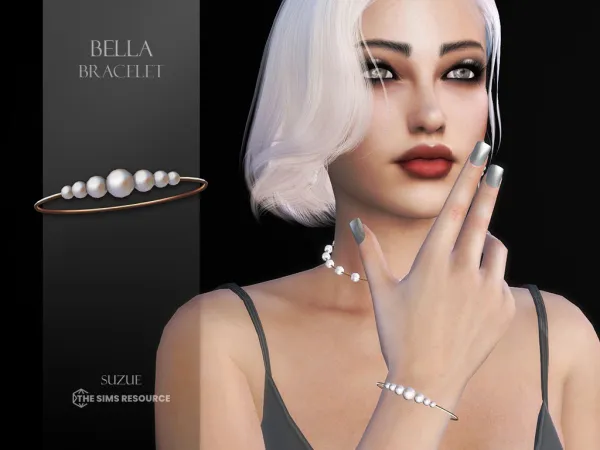 Alpha Bella Bracelet - The Sims 4 Custom Content