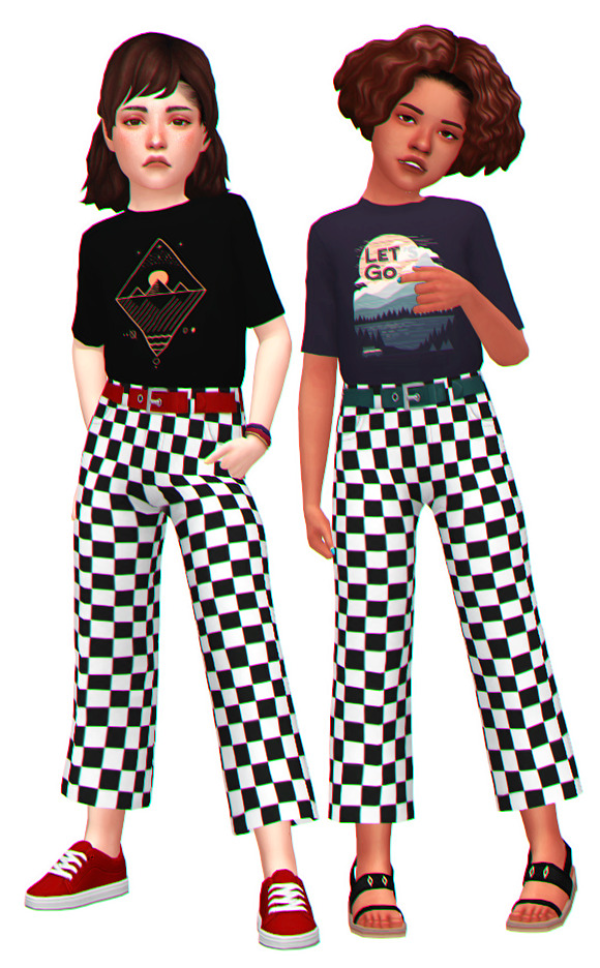 Maxis Match clumsyalienn REBEL OUTFIT by simsfinds - The Sims 4 Custom Content