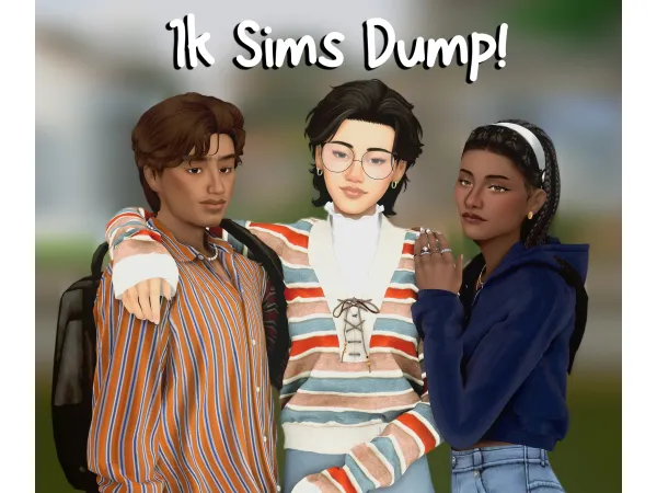 Maxis Match sims dump - The Sims 4 Custom Content
