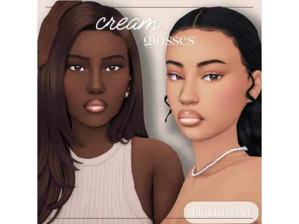cream glosses by pinkishwrld by PinkishWrld