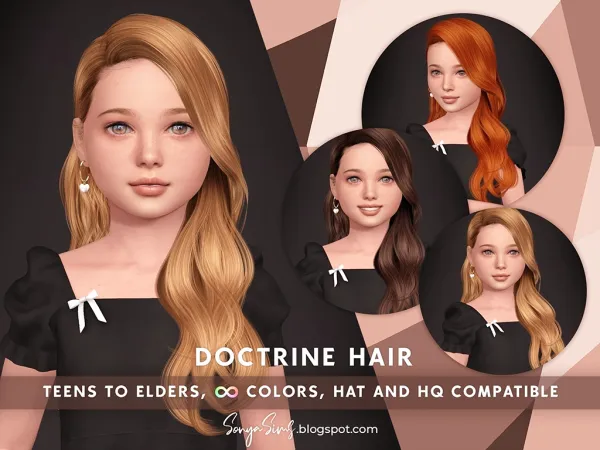 Doctrine Hair  (Kids Version) by SonyaSims