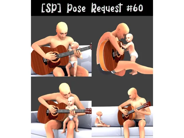 Maxis Match [SP]Pose Request 60 - The Sims 4 Custom Content