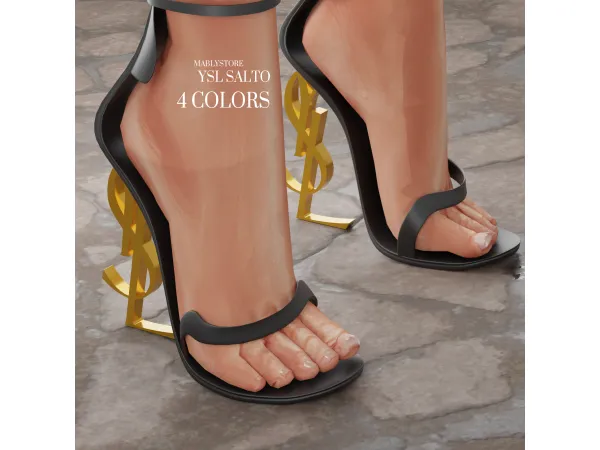 Alpha YSL SALTO by Mably Store - The Sims 4 Custom Content