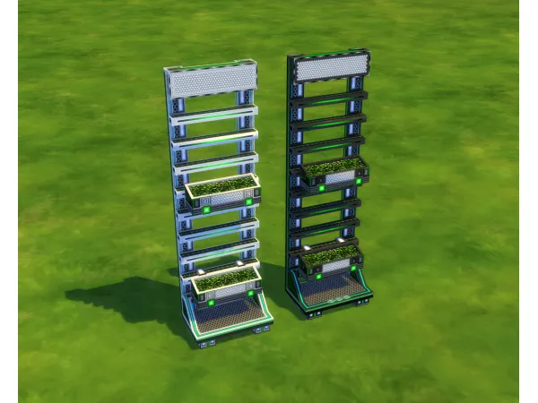 Maxis Match Alien vertical garden to match all the alien things by Xetto - The Sims 4 Custom Content