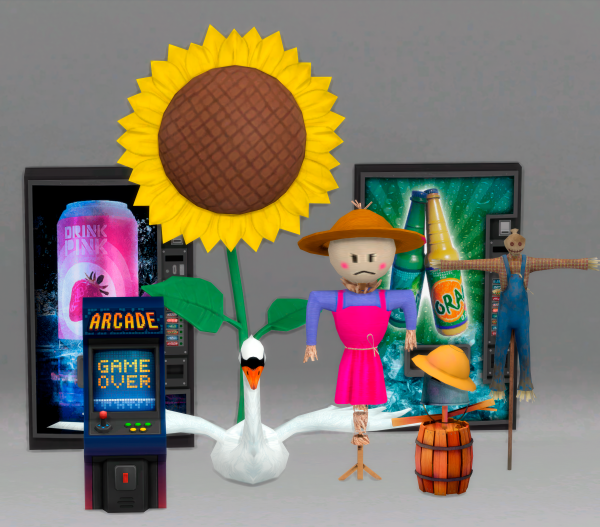 Alpha CLUTTER Autumn Musings by simsfinds - The Sims 4 Custom Content