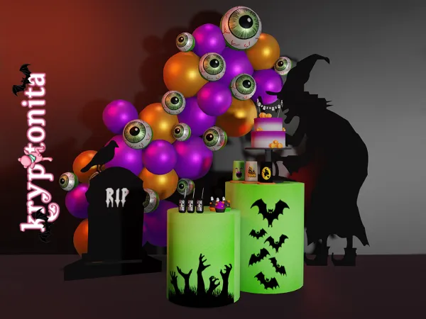 Alpha COLLECTION HALLOWEEN - The Sims 4 Custom Content