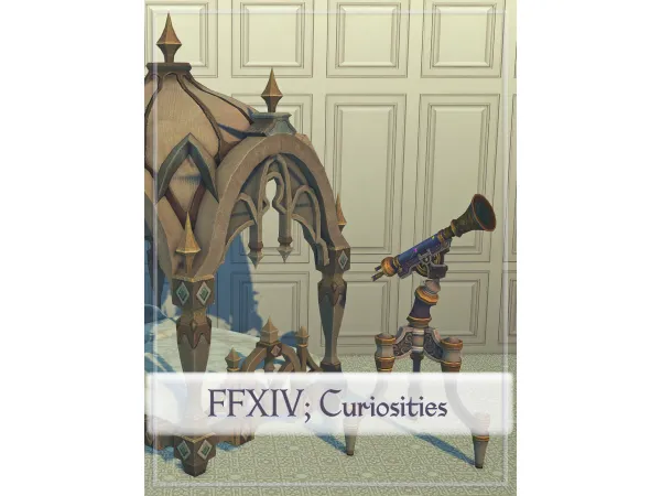 Maxis Match FFXIV Curiosities - The Sims 4 Custom Content