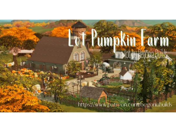 Maxis Match Pumpkin Farm Files Free - The Sims 4 Custom Content