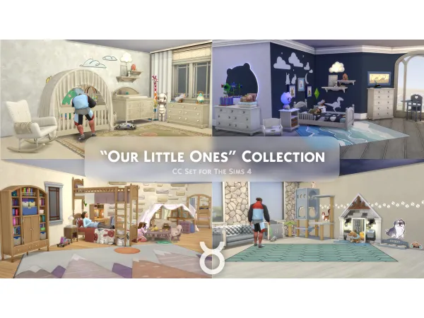 Maxis Match Our Little Ones Collection - The Sims 4 Custom Content