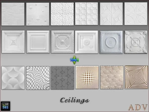 Alpha Ceilings - The Sims 4 Custom Content