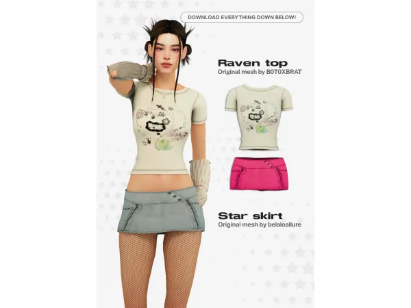 Alpha RECOLOR DUMP by magbay - The Sims 4 Custom Content