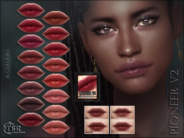 Alpha Pioneer V2 Lipstick ( ) - The Sims 4 Custom Content