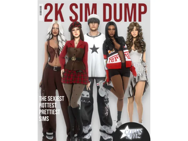 Alpha 2K SIM DUMP - The Sims 4 Custom Content