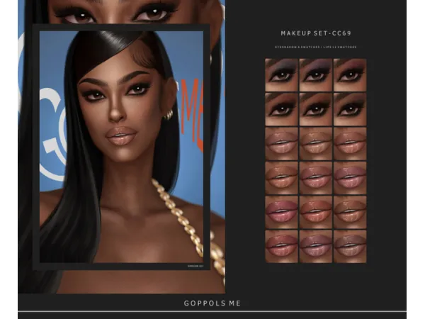 GPME-GOLD MAKEUP SET CC69