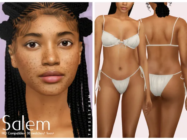 Alpha [THISISTHEM] Salem Skin Overlay - The Sims 4 Custom Content
